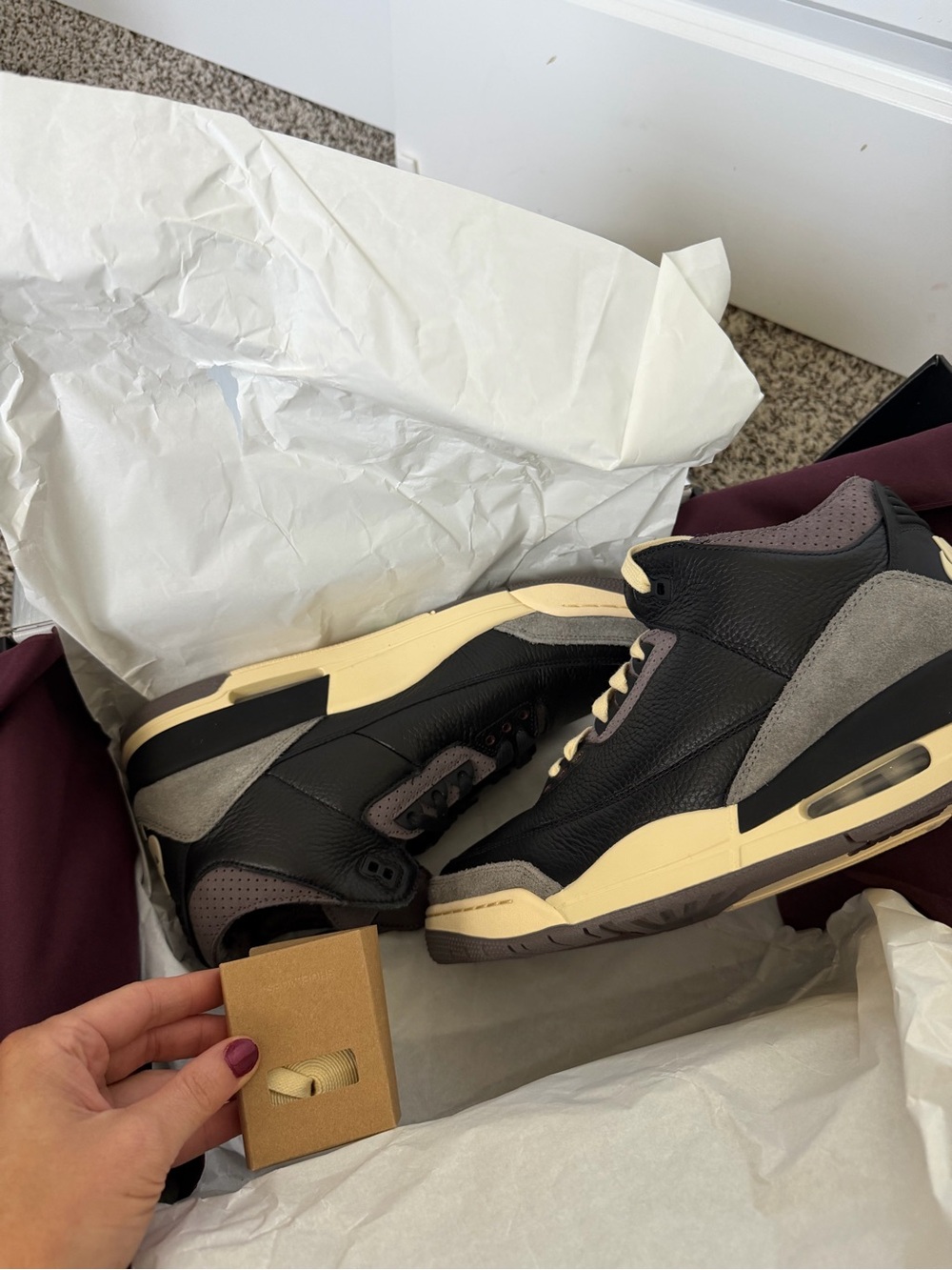 A ma maniére Air Jordan 3 retro ‘while you were sleeping’ - Picture 5 of 8